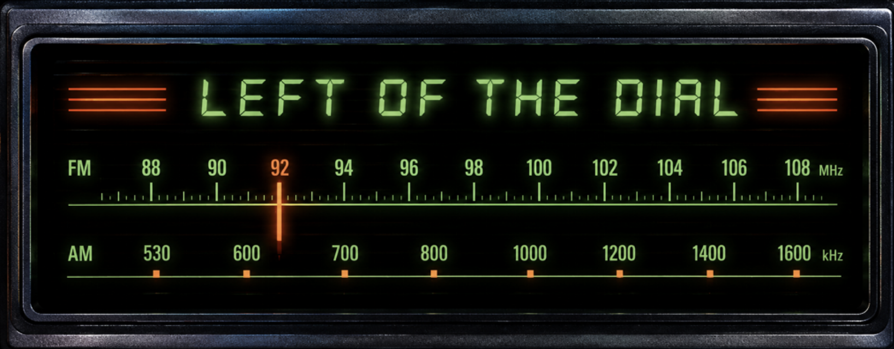Left of the Dial Productions logo